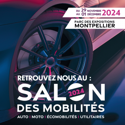 Le Groupe Maurin au Salon Auto de Montpellier ce week-end !